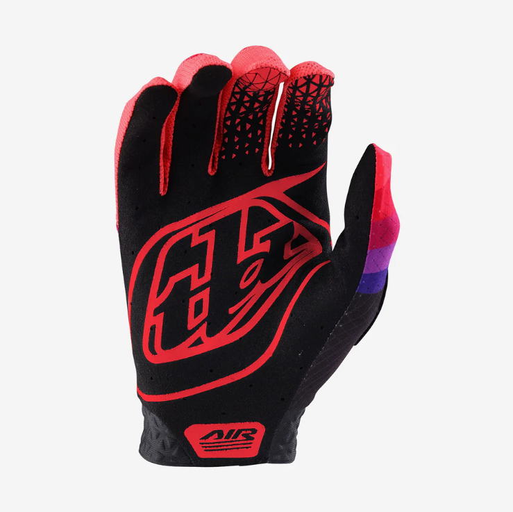 Guantes MTB Troy Lee Designs Air Reverb Black / Glo Red